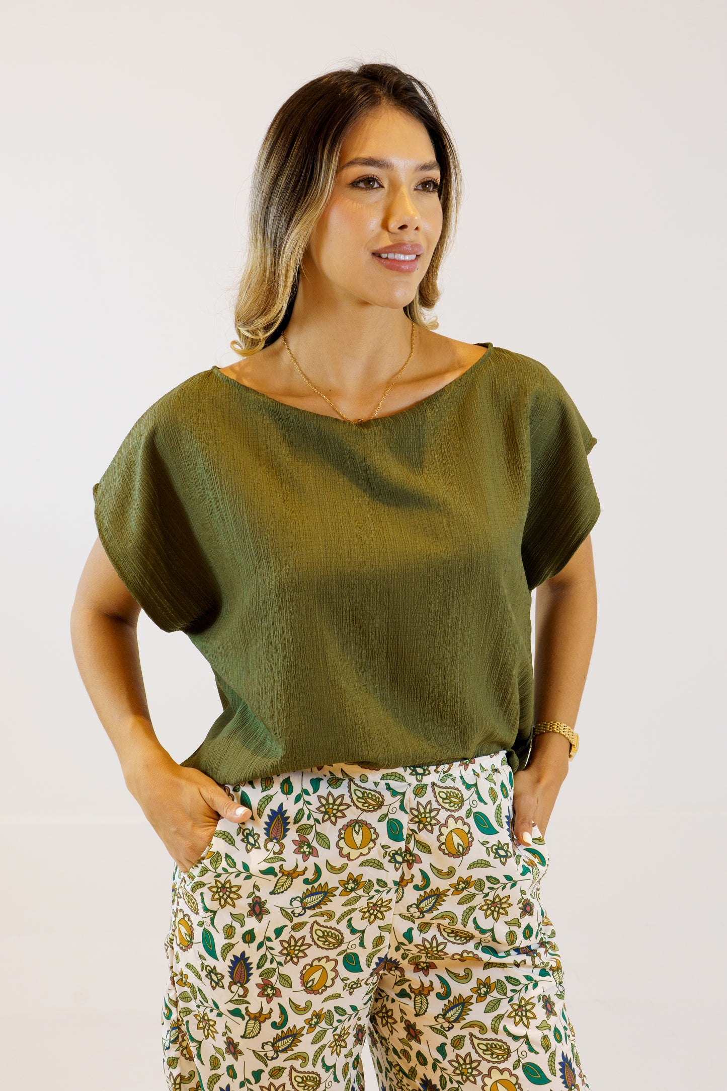 BLUSA ISABELLA OLIVETO