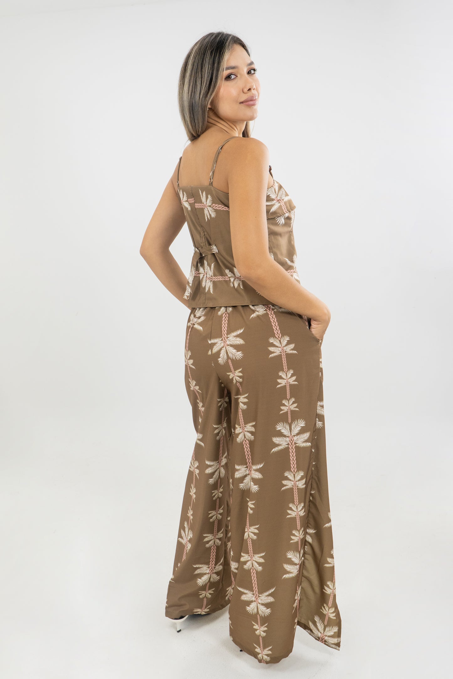 BLUSA AMAZONA PALMERA  - COLOR VERDE