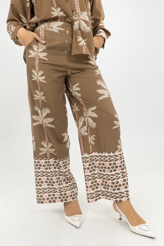 PANTALON RÍO PALMERAS - COLOR VERDE