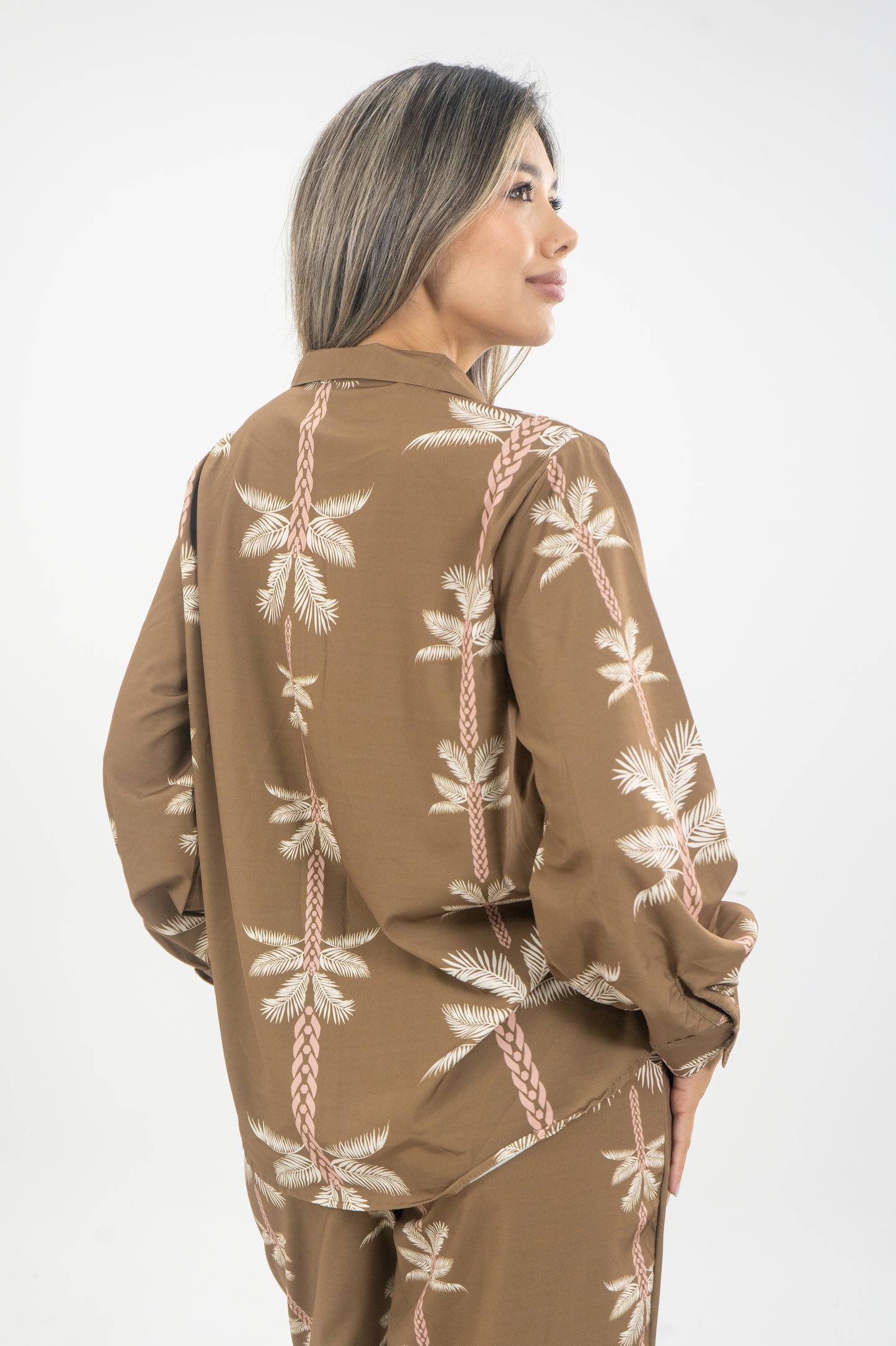 CAMISA GAVIOTA PALMERA - COLOR VERDE