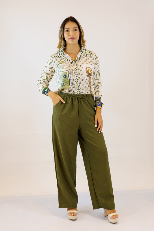 PANTALON AURORA OLIVETTO