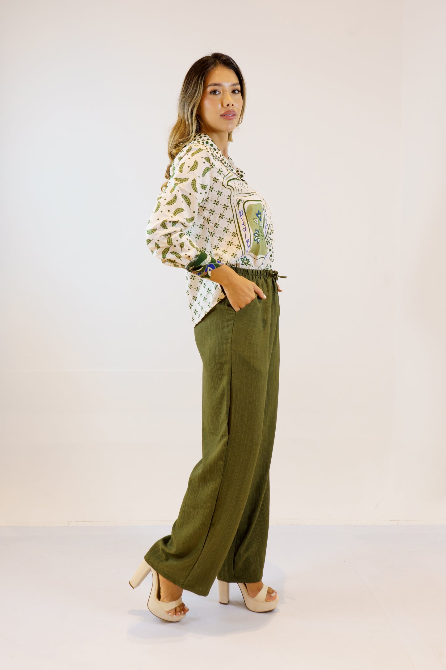 PANTALON AURORA OLIVETTO