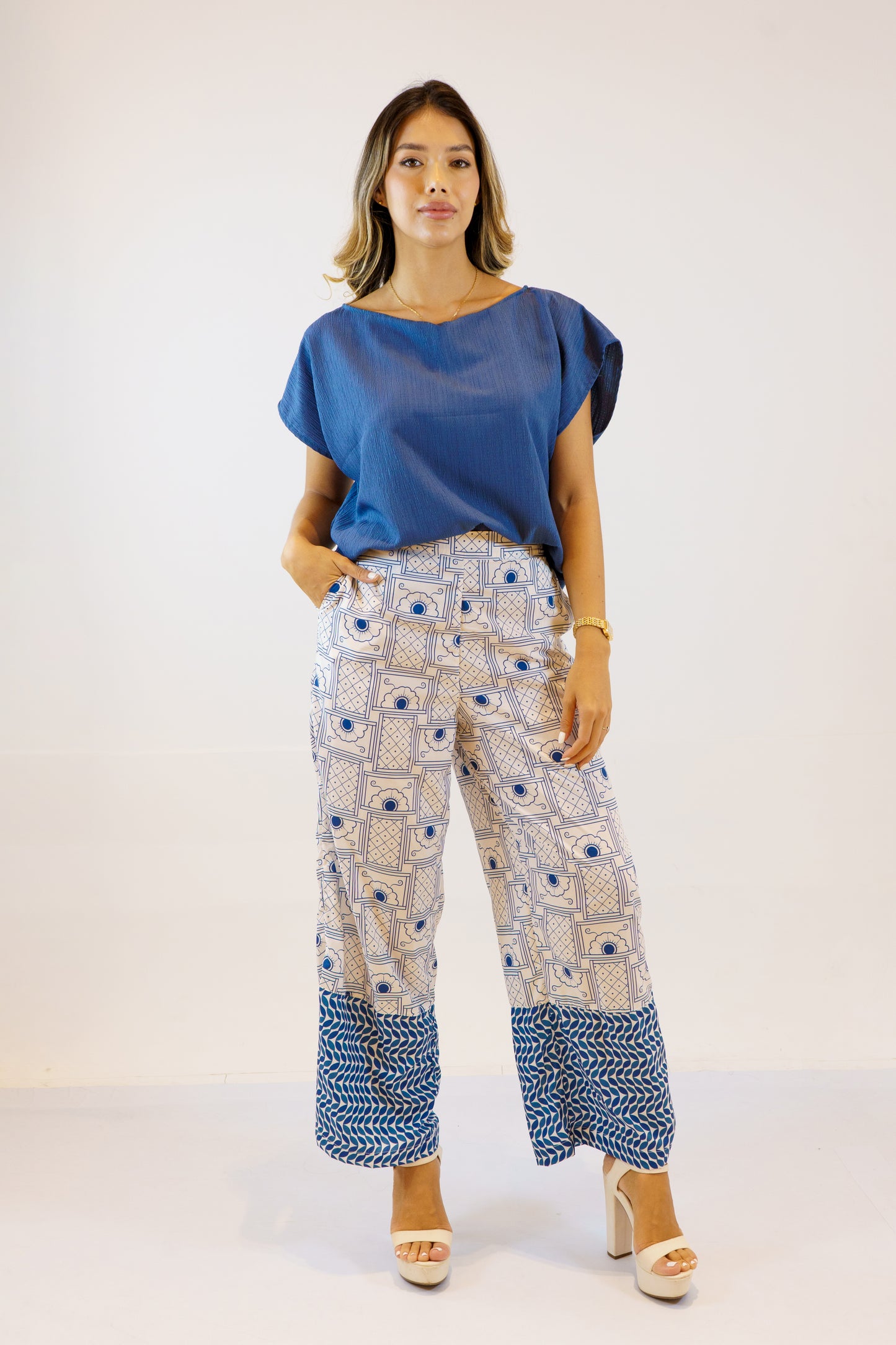 BLUSA ISABELA INDIGO