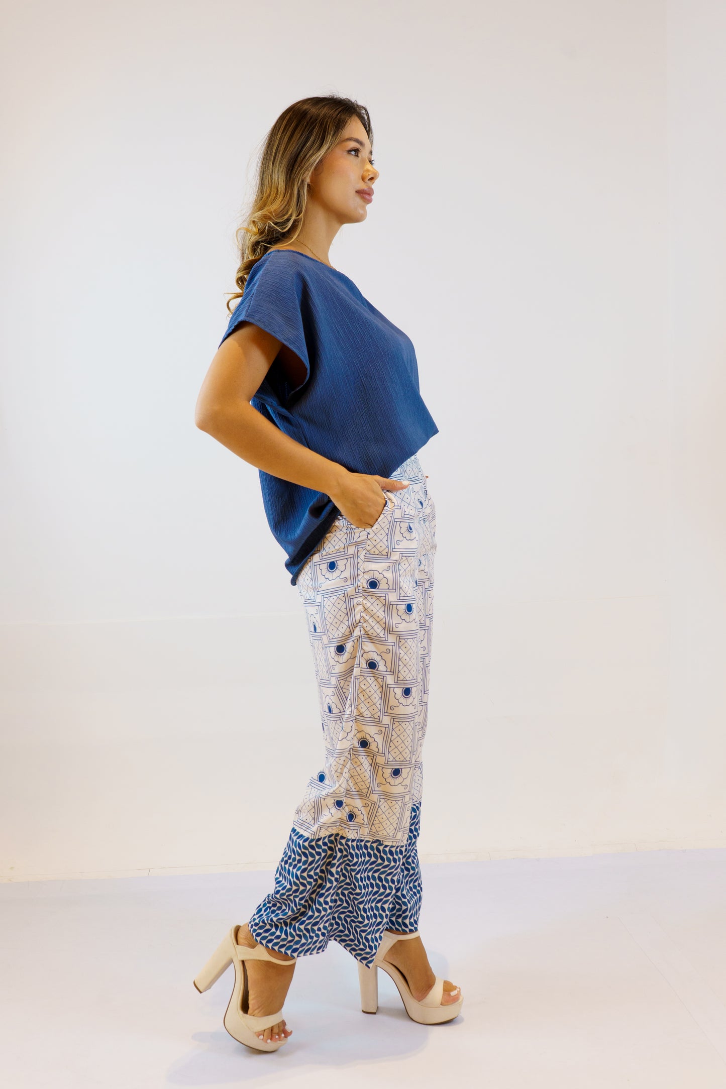 BLUSA ISABELA INDIGO