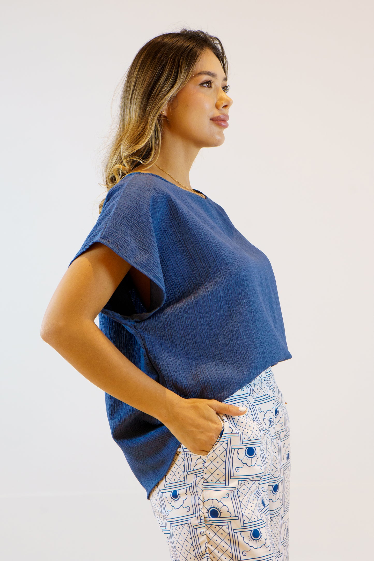 BLUSA ISABELA INDIGO