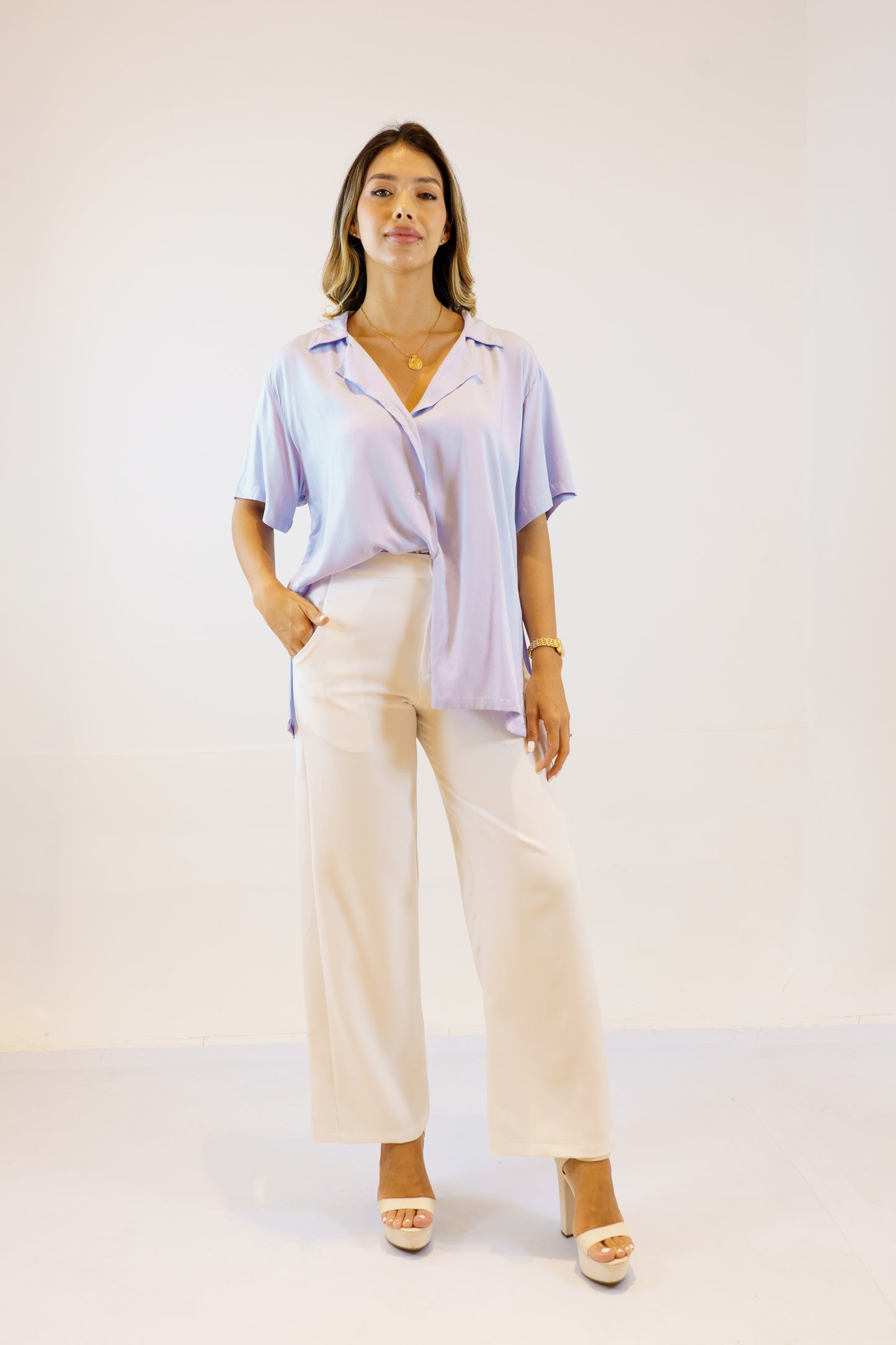 BLUSA GRETA BABY BLUE