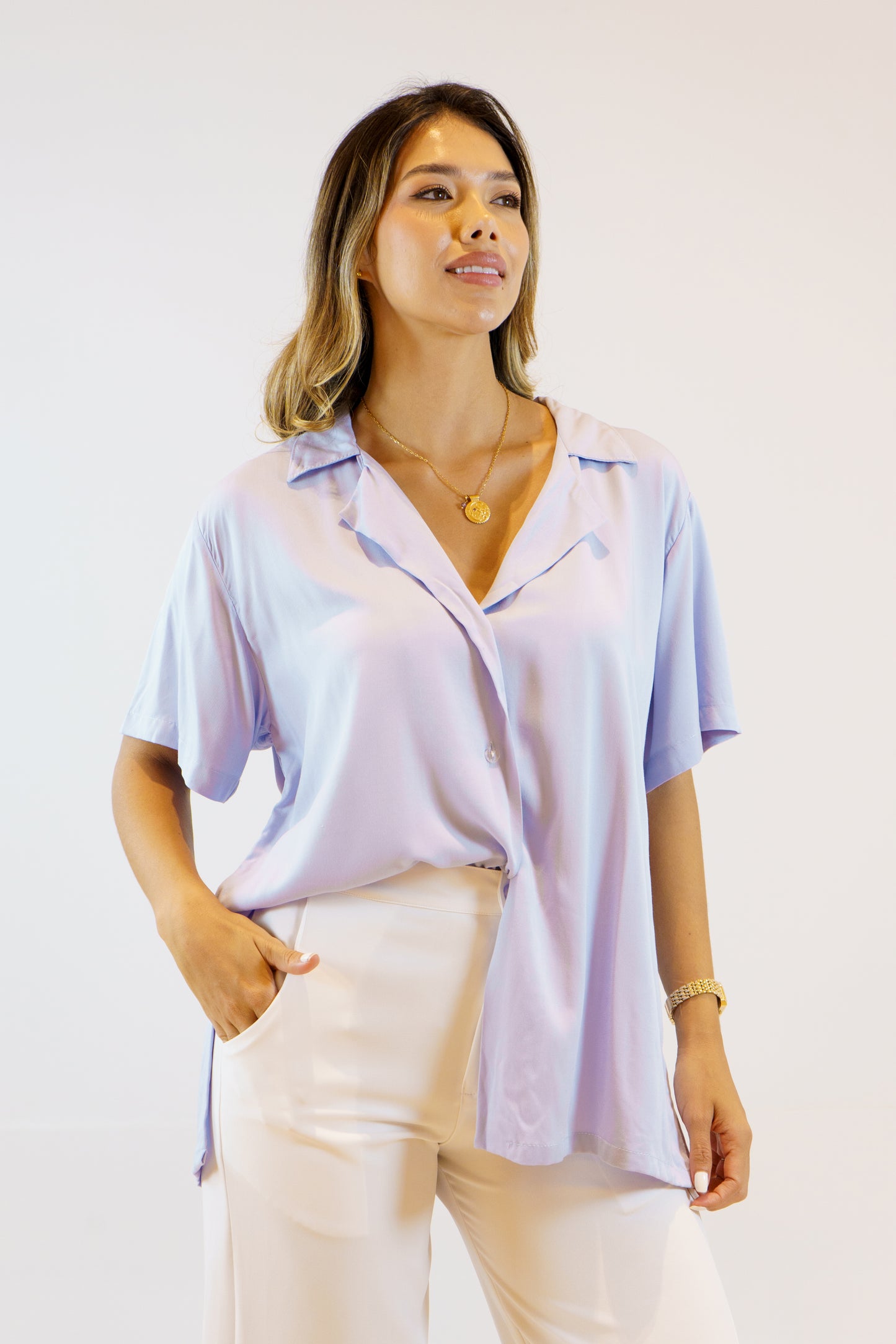 BLUSA GRETA BABY BLUE
