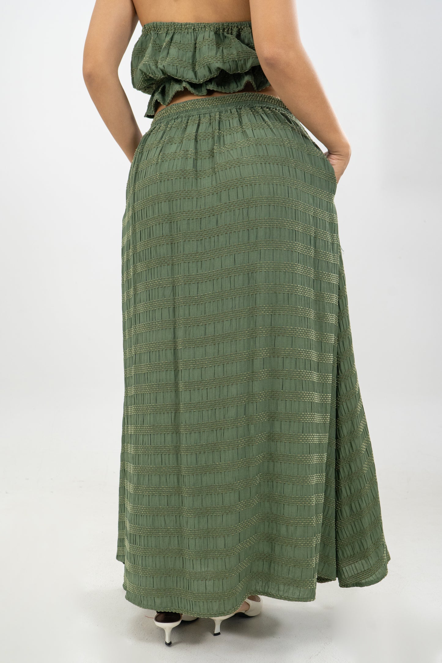 FALDA LUA PALMERA - COLOR VERDE