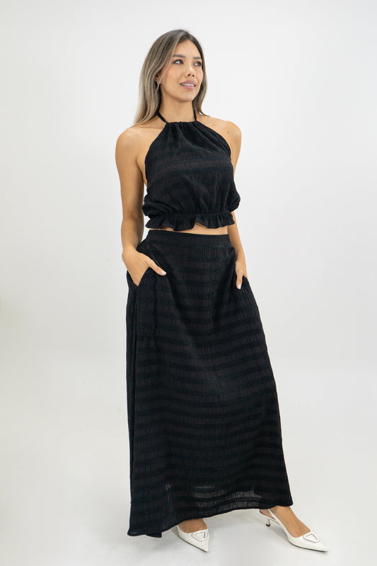 TOP UMA PALMERA - COLOR NEGRO