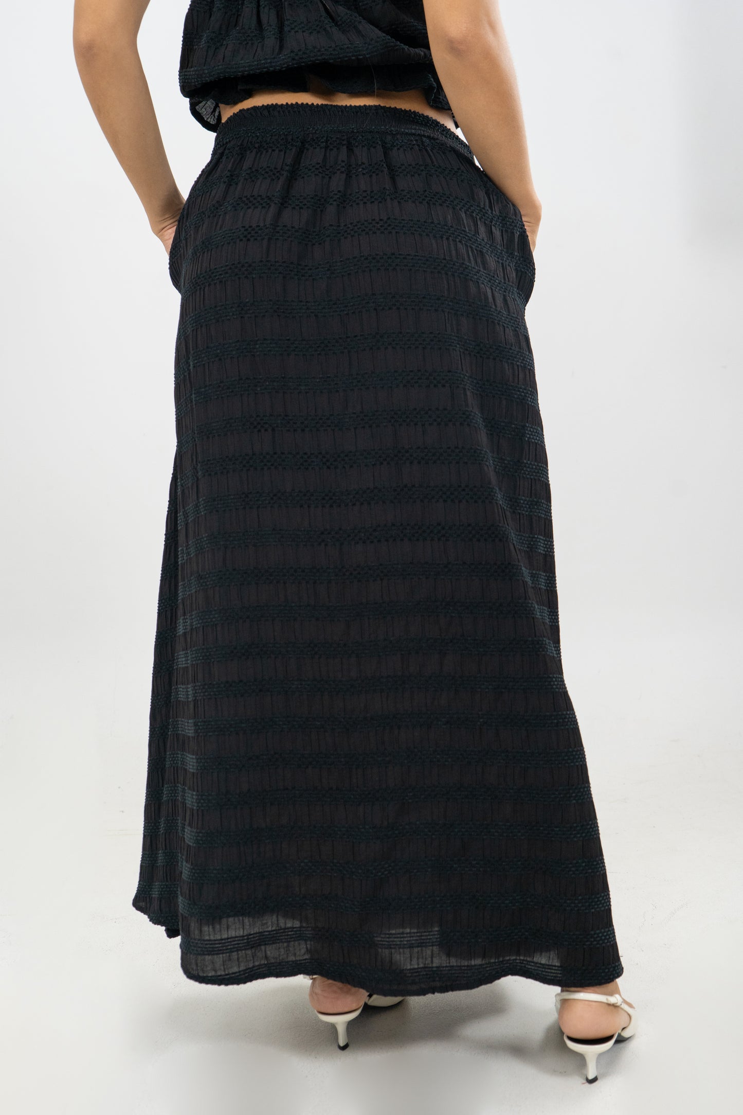 FALDA LUA PALMERA - COLOR NEGRO