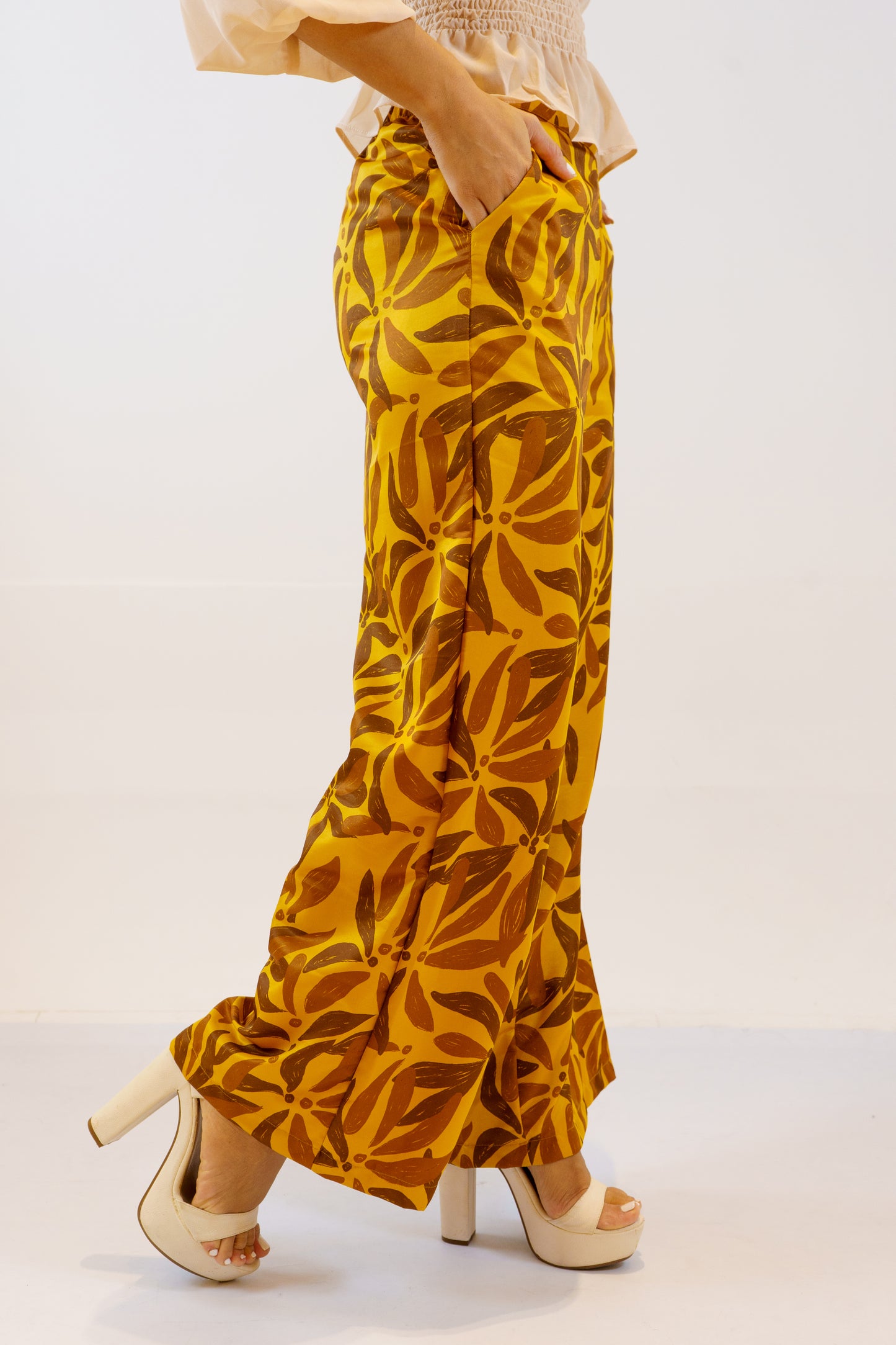 PANTALON AMBART MOSTAZA