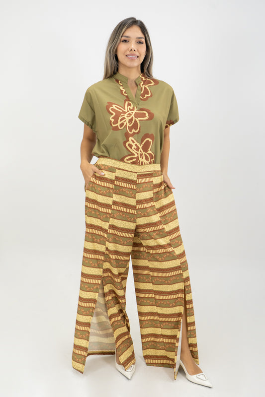 BLUSA SUSANA SAVANNA  - COLOR VERDE