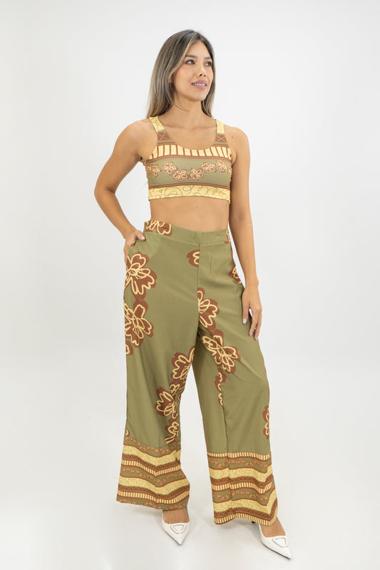 PANTALON RIO SAVANNA - COLOR VERDE