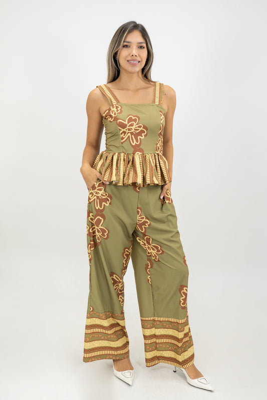 BLUSA LUZ SAVANNA  - COLOR VERDE