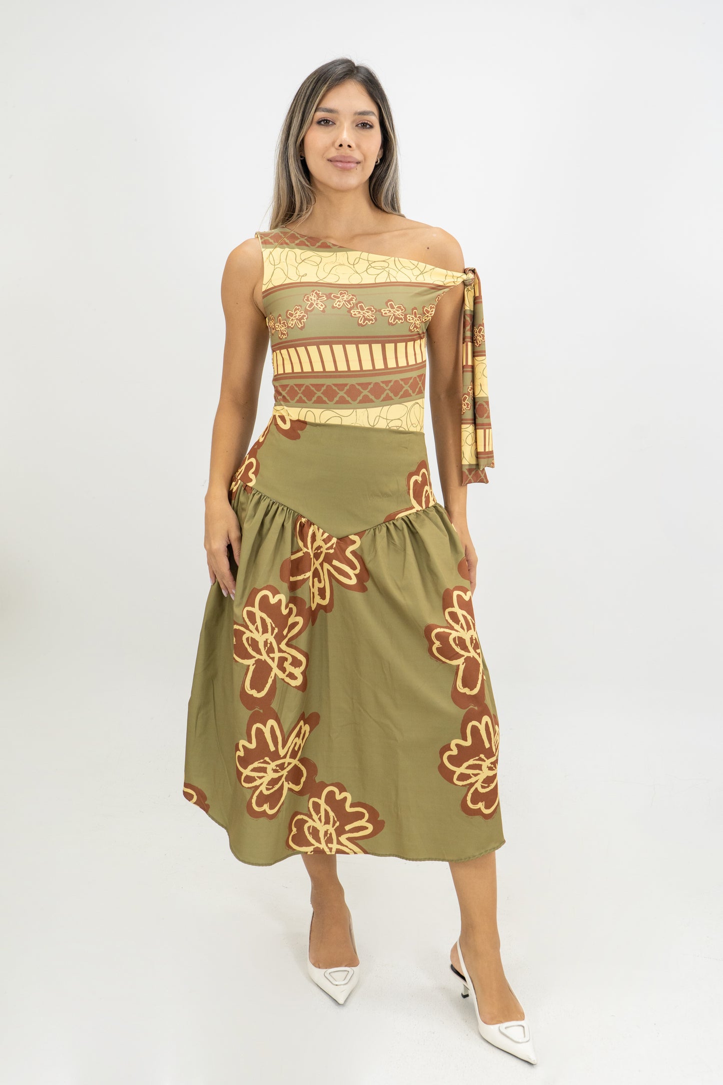 FALDA LUANA SAVANNA - COLOR VERDE