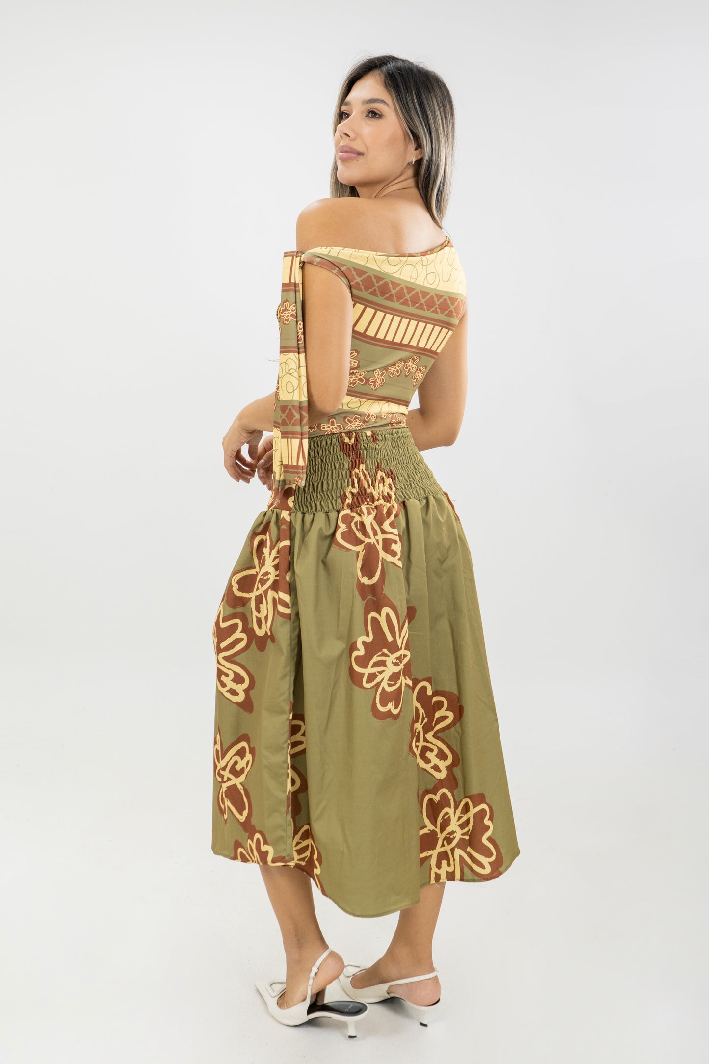 FALDA LUANA SAVANNA - COLOR VERDE