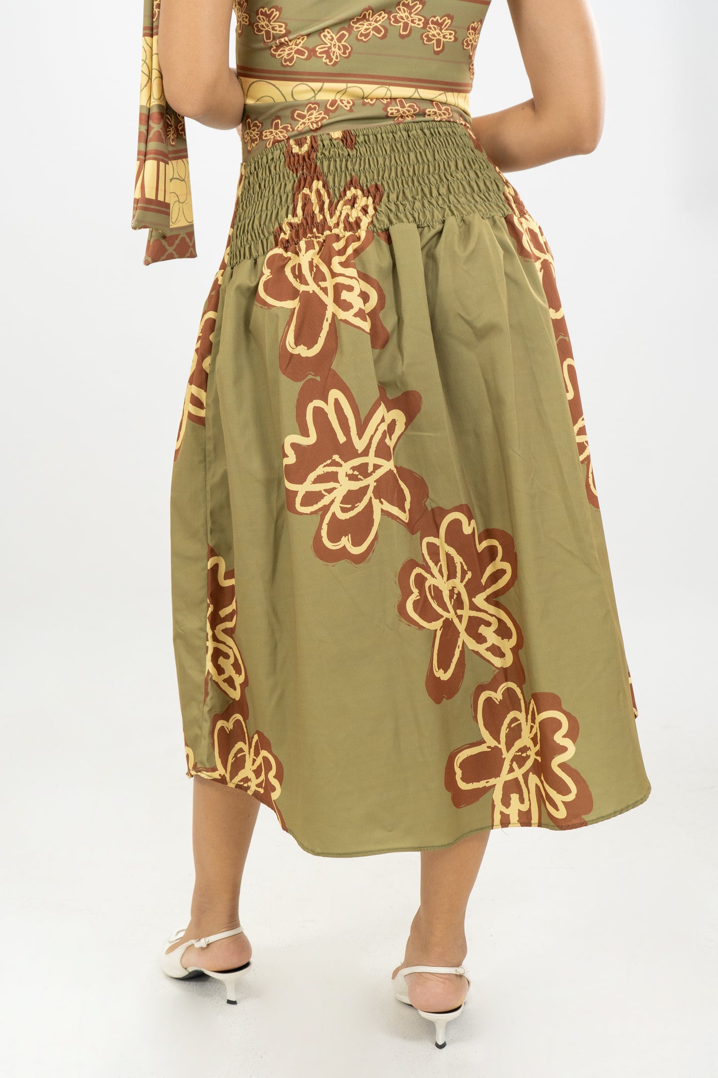 FALDA LUANA SAVANNA - COLOR VERDE