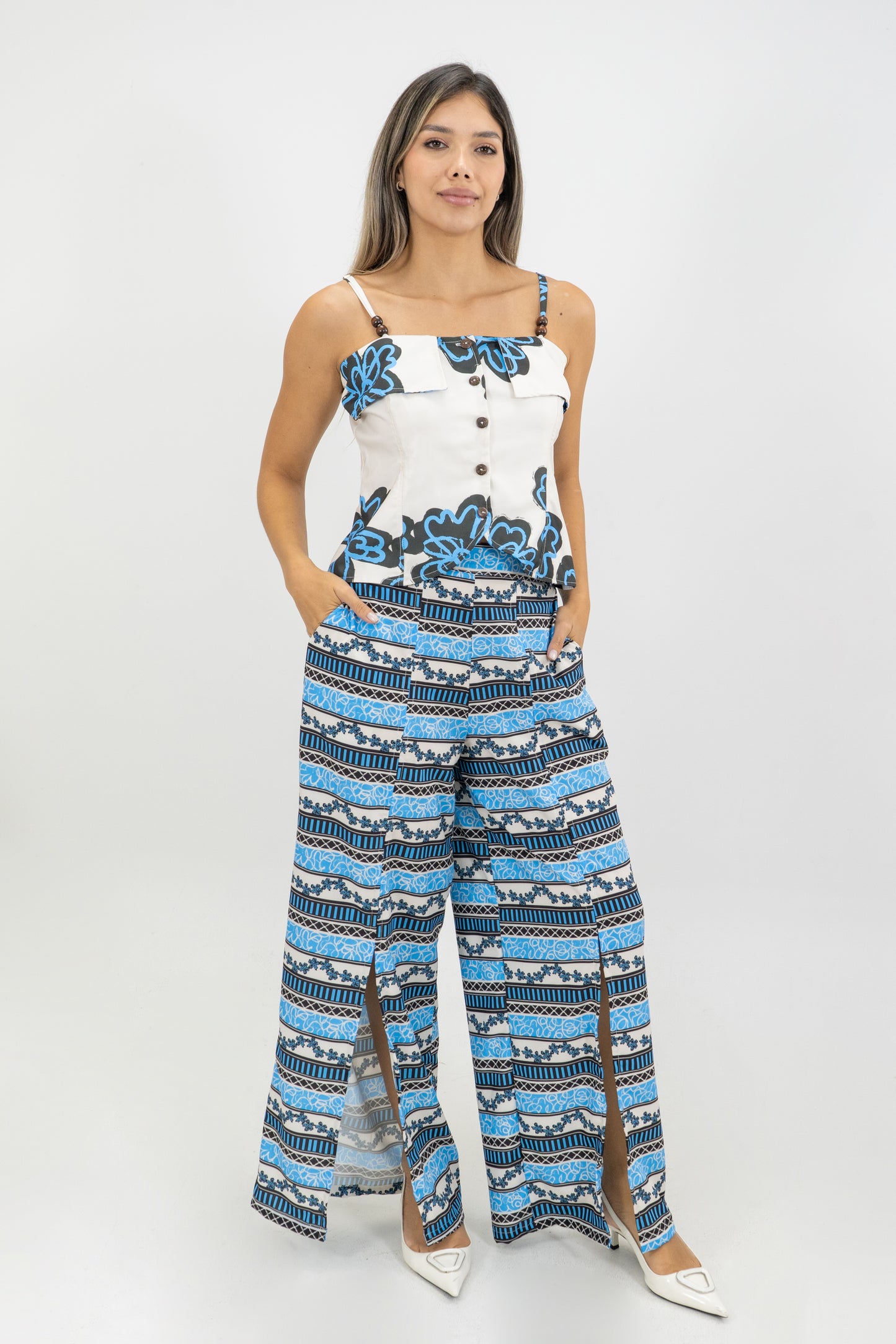 PANTALON ATENEA SAVANNA - COLOR BEIGE