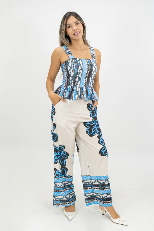 BLUSA LUZ SAVANNA  - COLOR AZUL