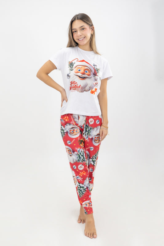 PIJAMA PANTALON LARGO MUJER SANTA