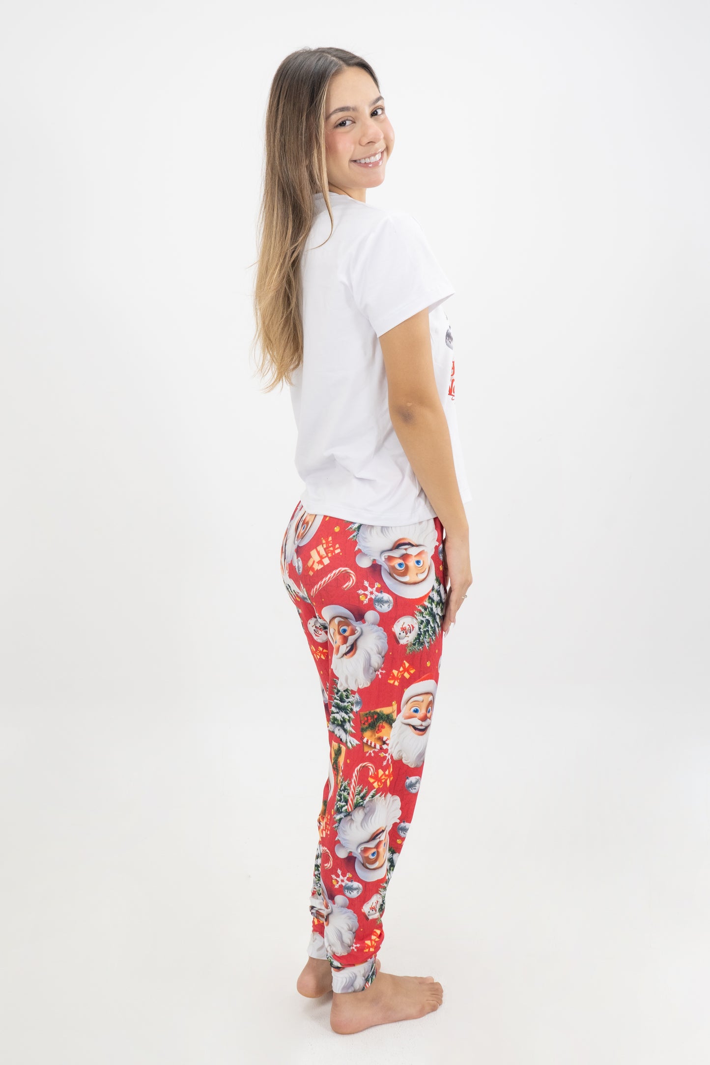 PIJAMA PANTALON LARGO MUJER SANTA