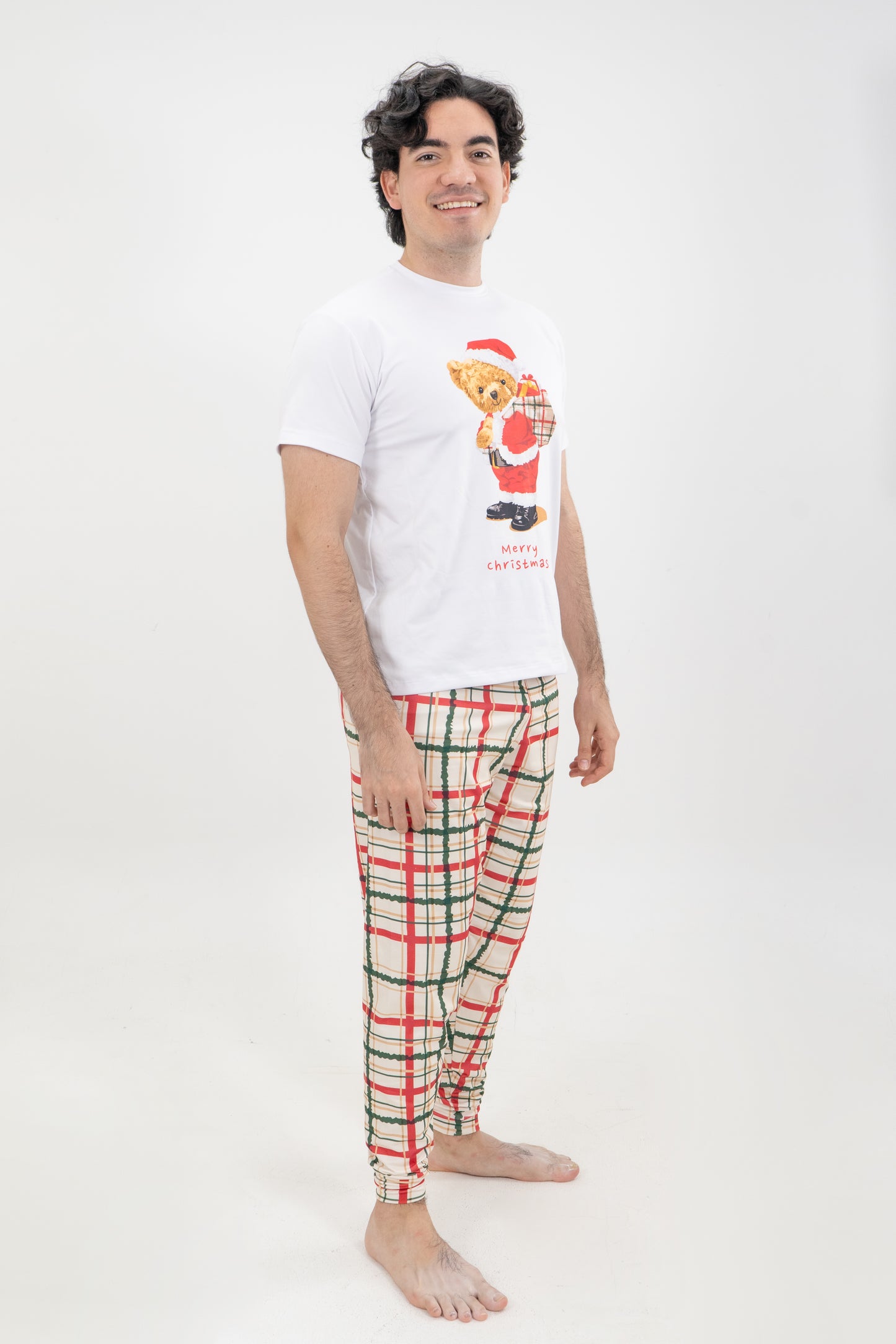 PIJAMA PANTALON LARGO HOMBRE MERRY CHRISTMAS