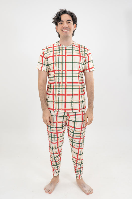 PIJAMA PANTALON LARGO SUBLIMADO HOMBRE MERRY CHRISTMAS