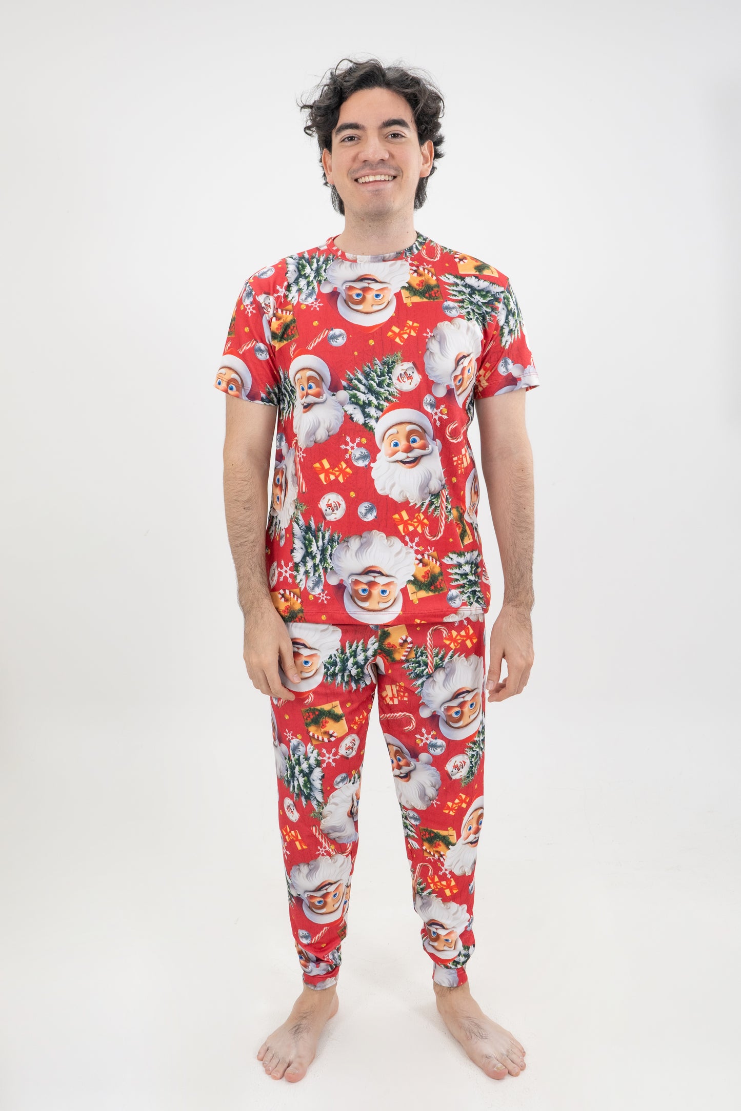 PIJAMA PANTALON LARGO SUBLIMADO HOMBRE SANTA