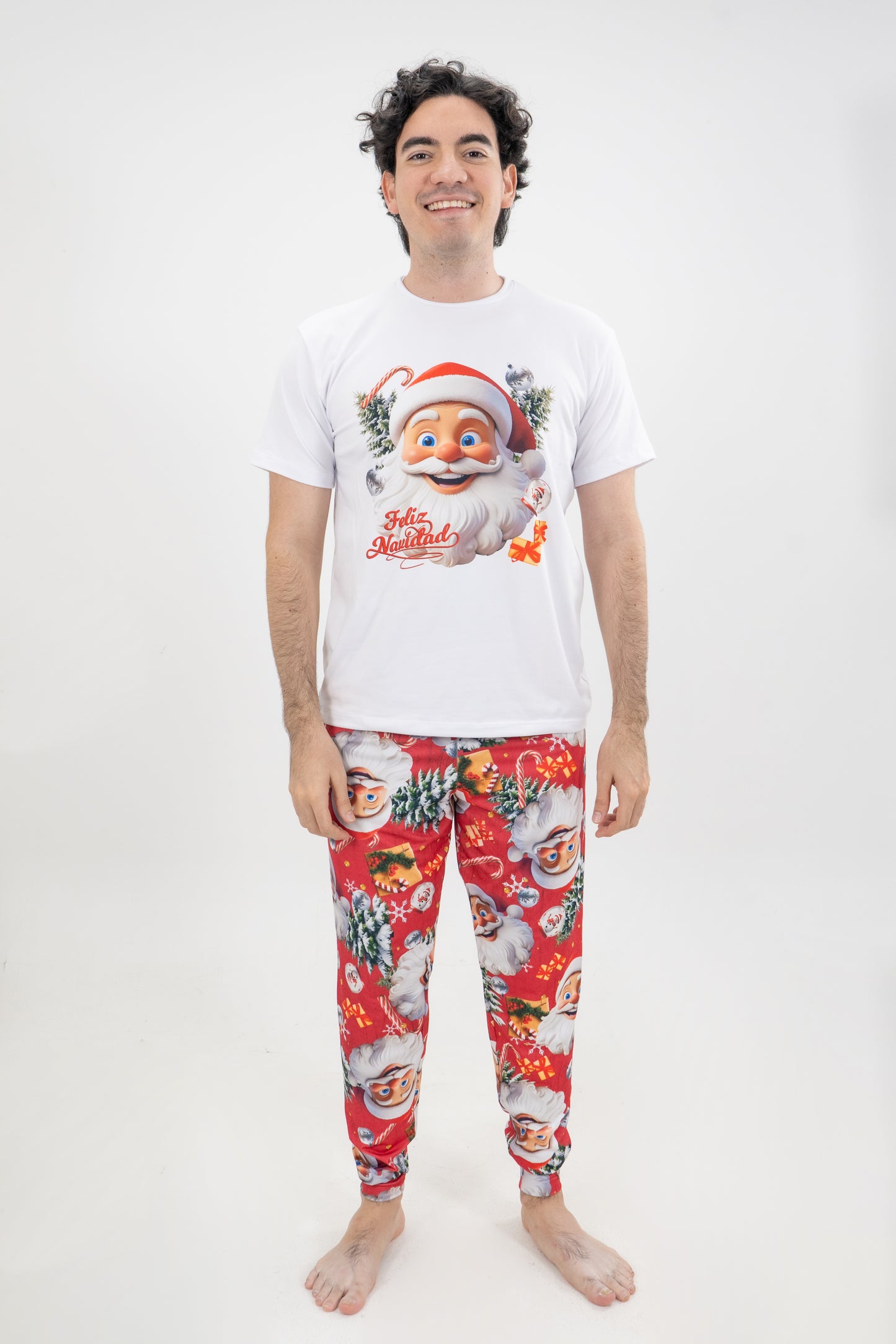 PIJAMA PANTALON LARGO HOMBRE SANTA