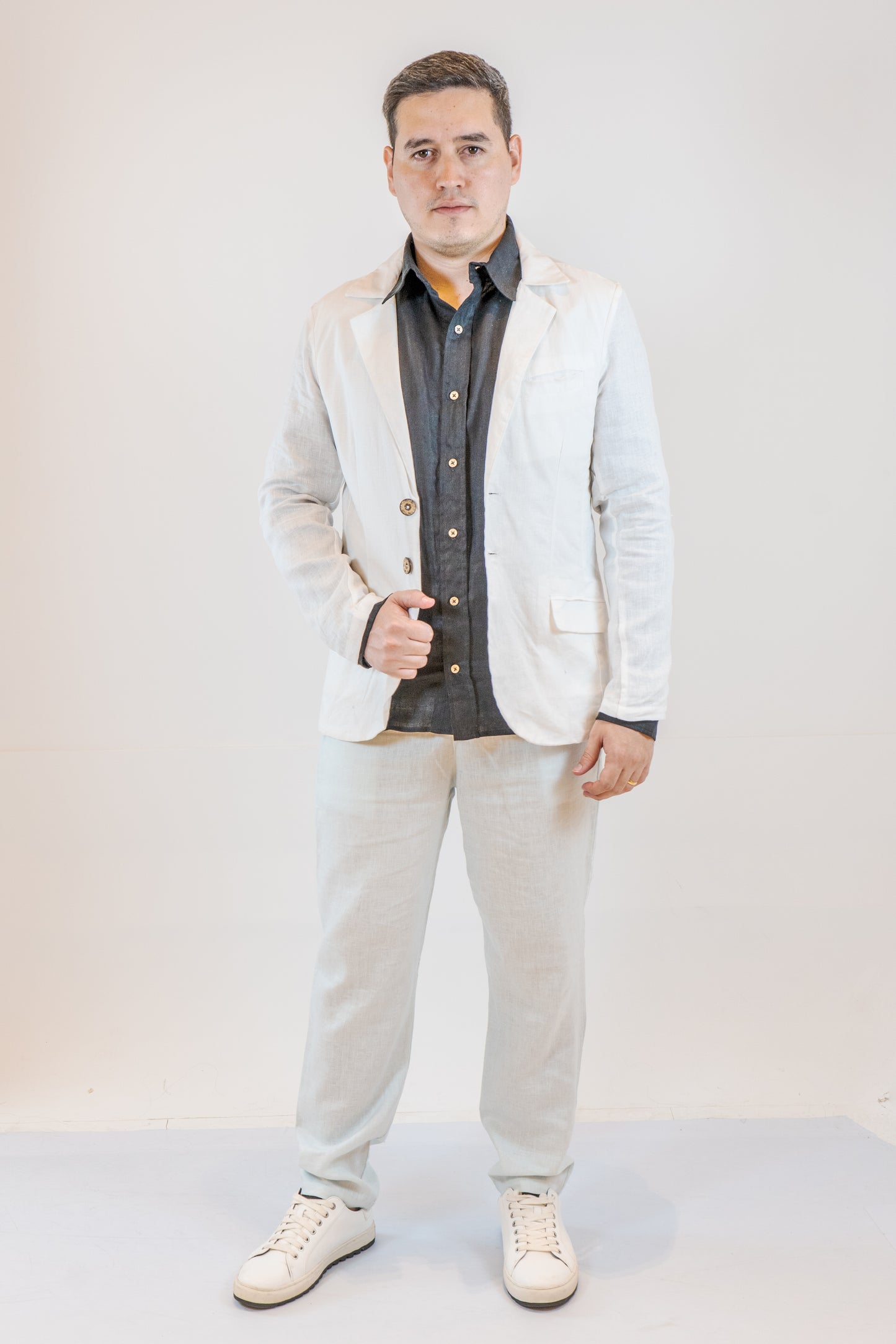 BLAZER BLANCO DE HOMBRE