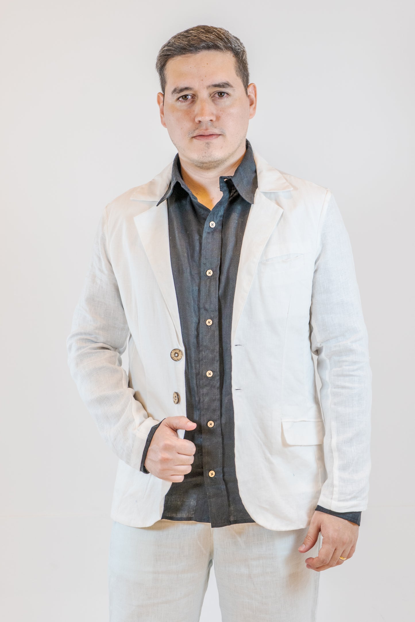 BLAZER BLANCO DE HOMBRE