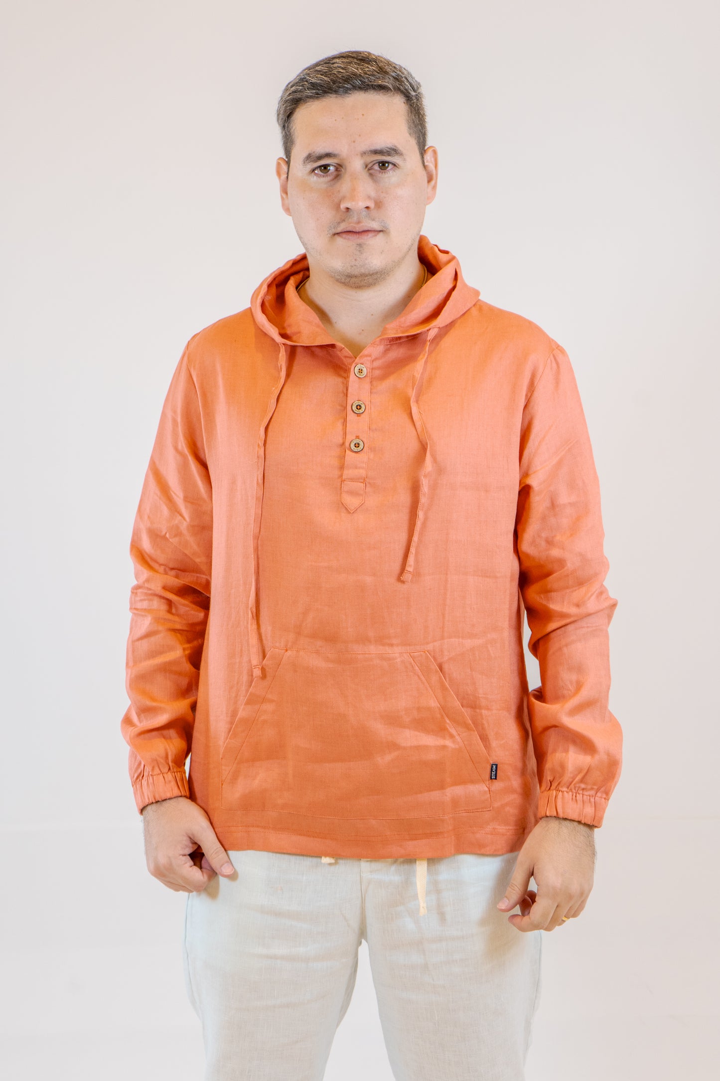 HOODIE LINO MANGA LARGA GINGER DE HOMBRE