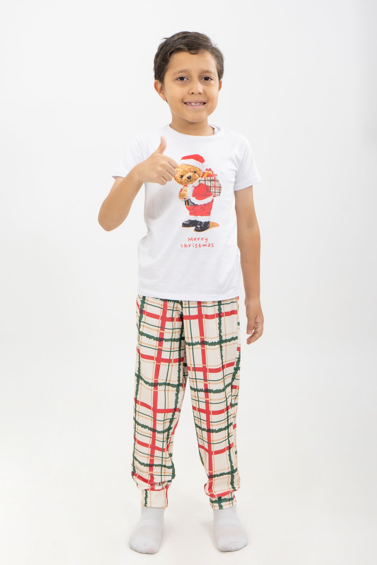 PIJAMA PANTALON LARGO NIÑOS MERRY CHRISTMAS