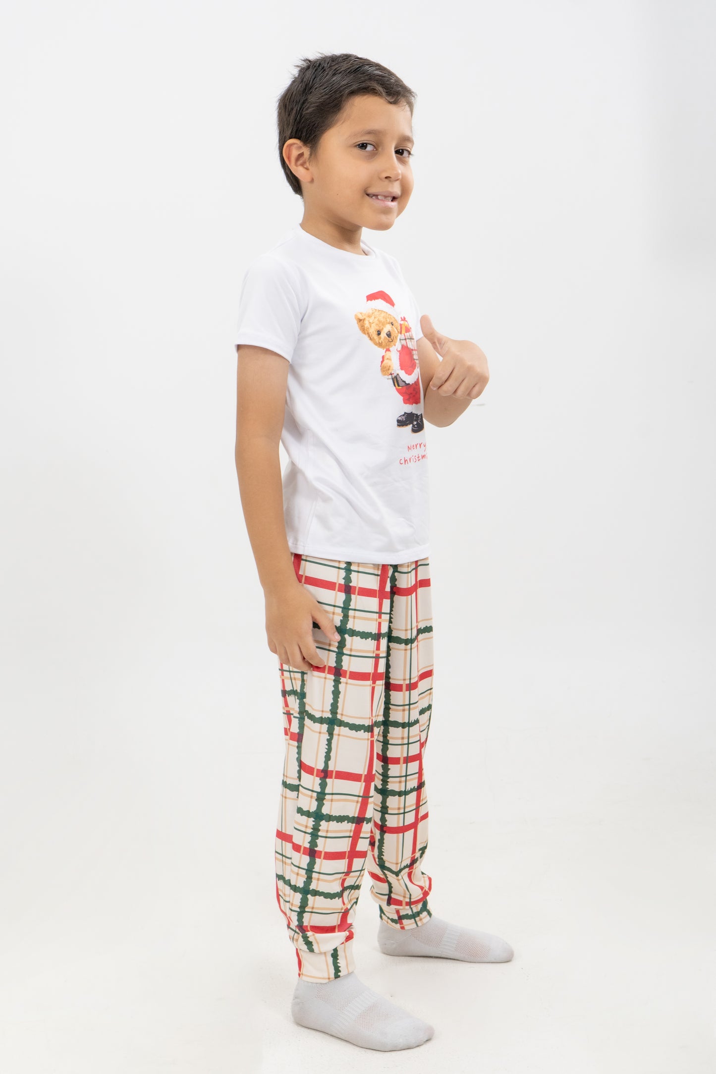 PIJAMA PANTALON LARGO NIÑOS MERRY CHRISTMAS