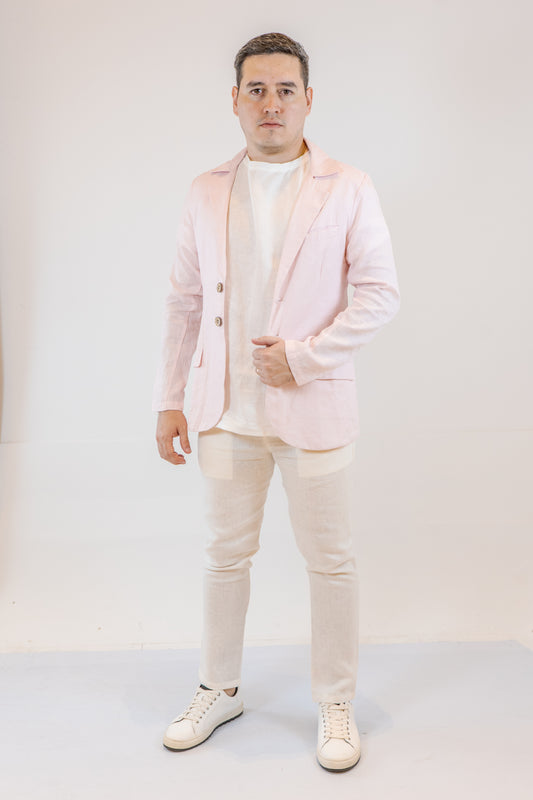 BLAZER ROSADO DE HOMBRE