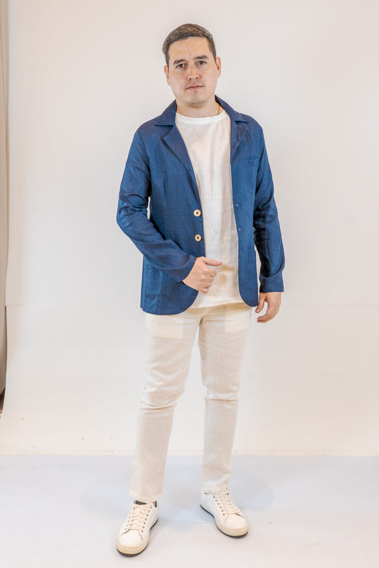 BLAZER AZUL DE HOMBRE