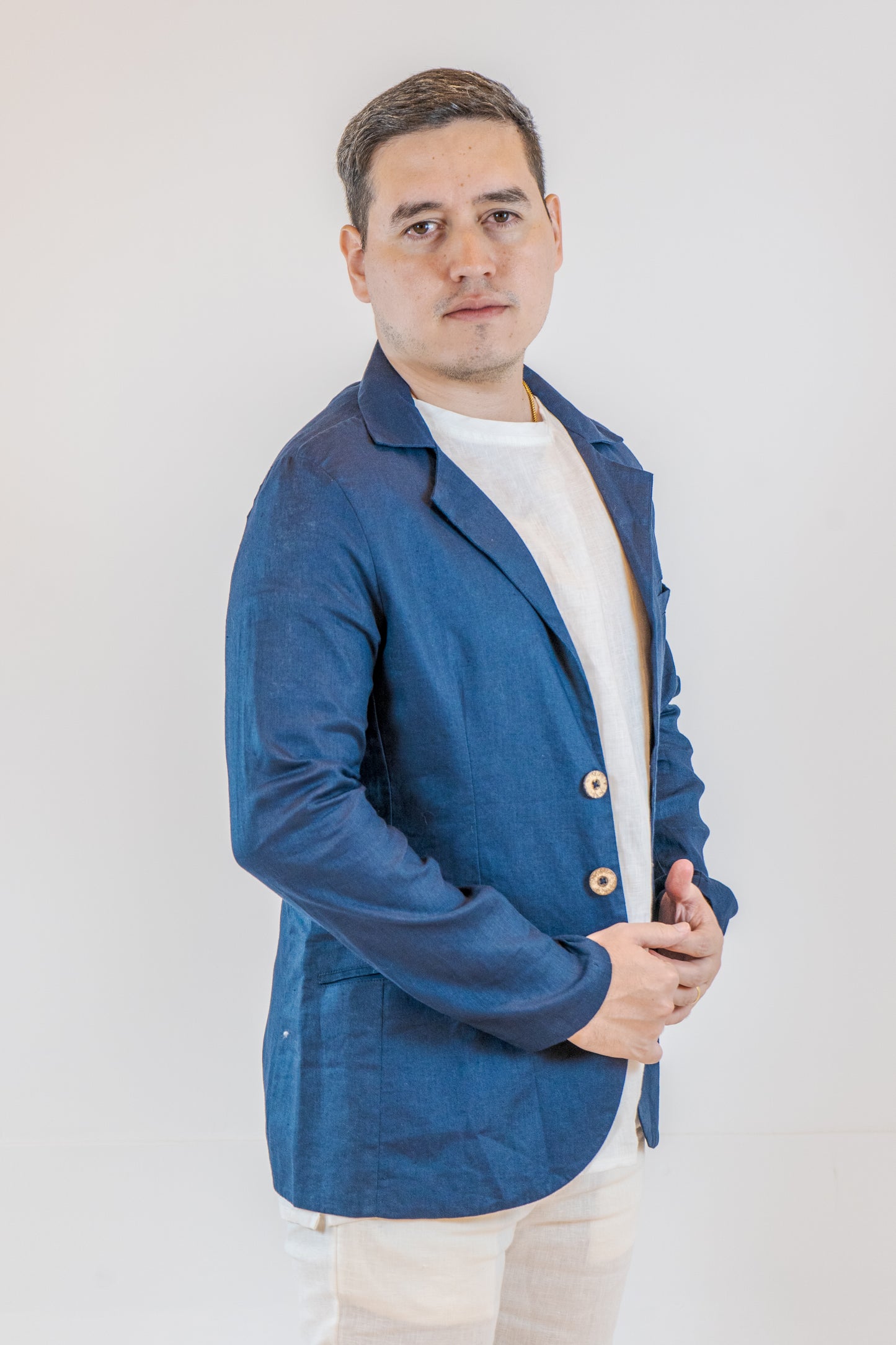 BLAZER AZUL DE HOMBRE