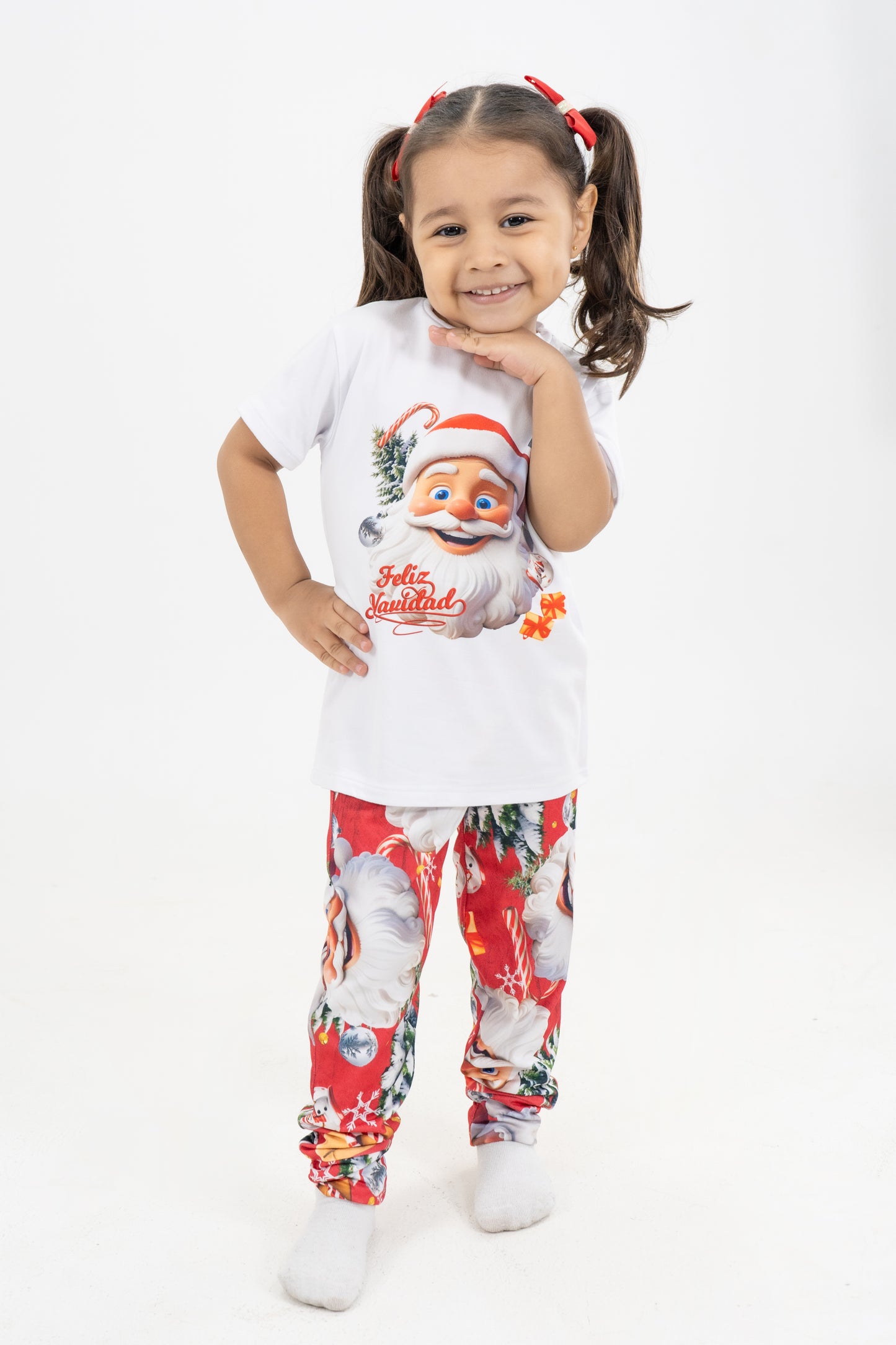 PIJAMA PANTALON LARGO NIÑOS SANTA