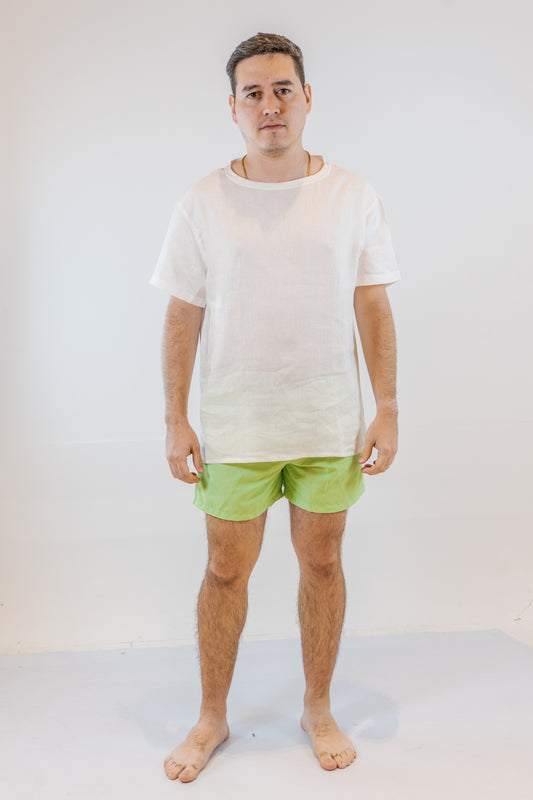 PANTALONETA DE HOMBRE VERDE MANZANA