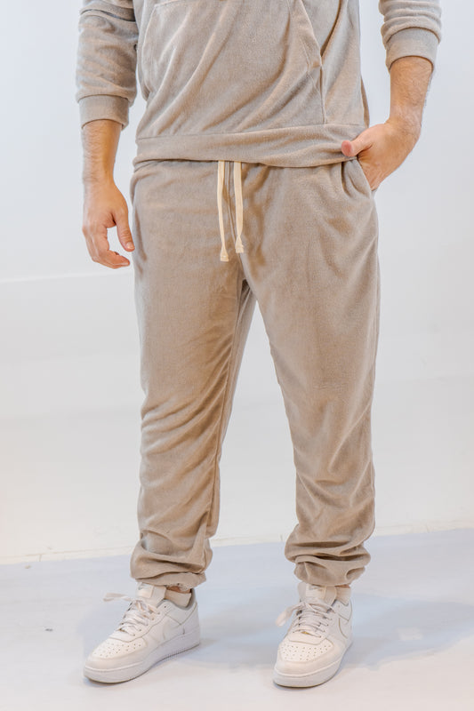 TERRY JOGGER GRIS DE HOMBRE
