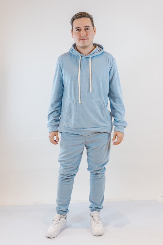 TERRY JOGGER BABY BLUE DE HOMBRE
