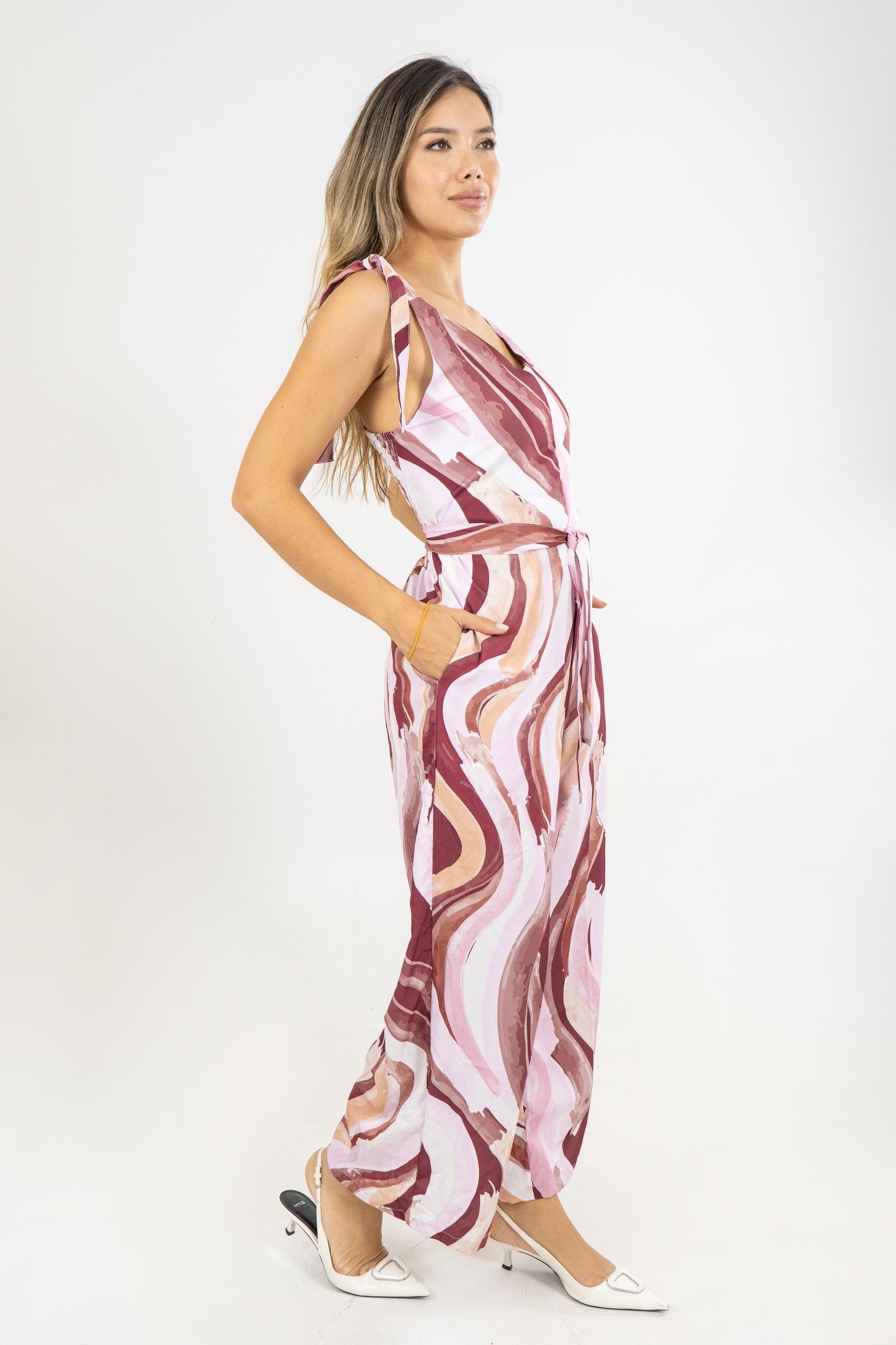 ENTERIZO KATTY SOLNACIENTE - COLOR VINO TINTO