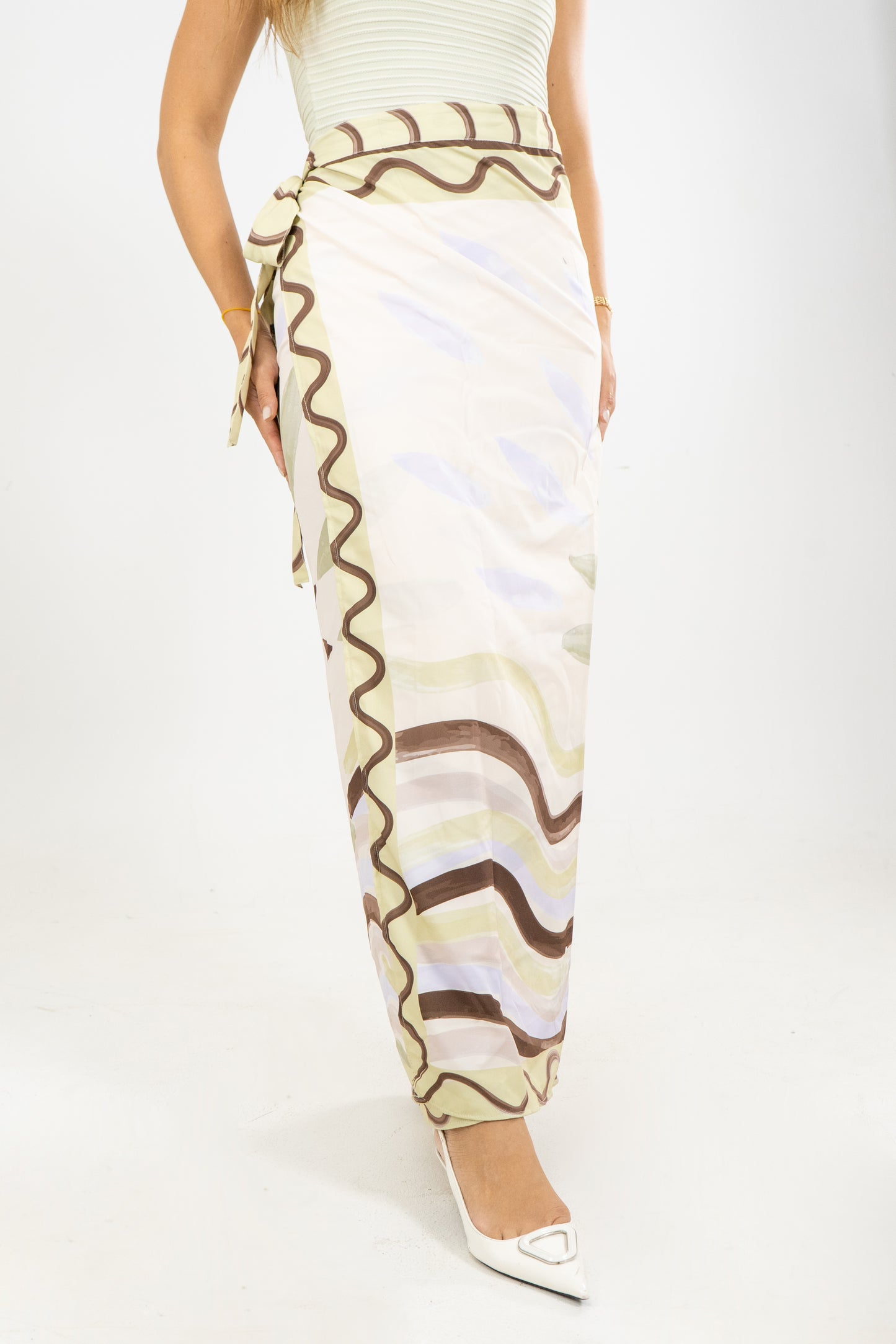 PAREO COLUMBINA SOLNACIENTE - COLOR CREMA