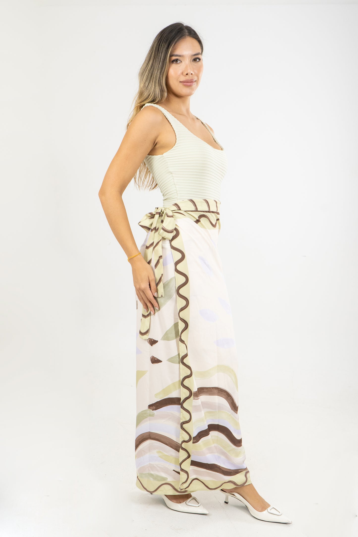 PAREO COLUMBINA SOLNACIENTE - COLOR CREMA