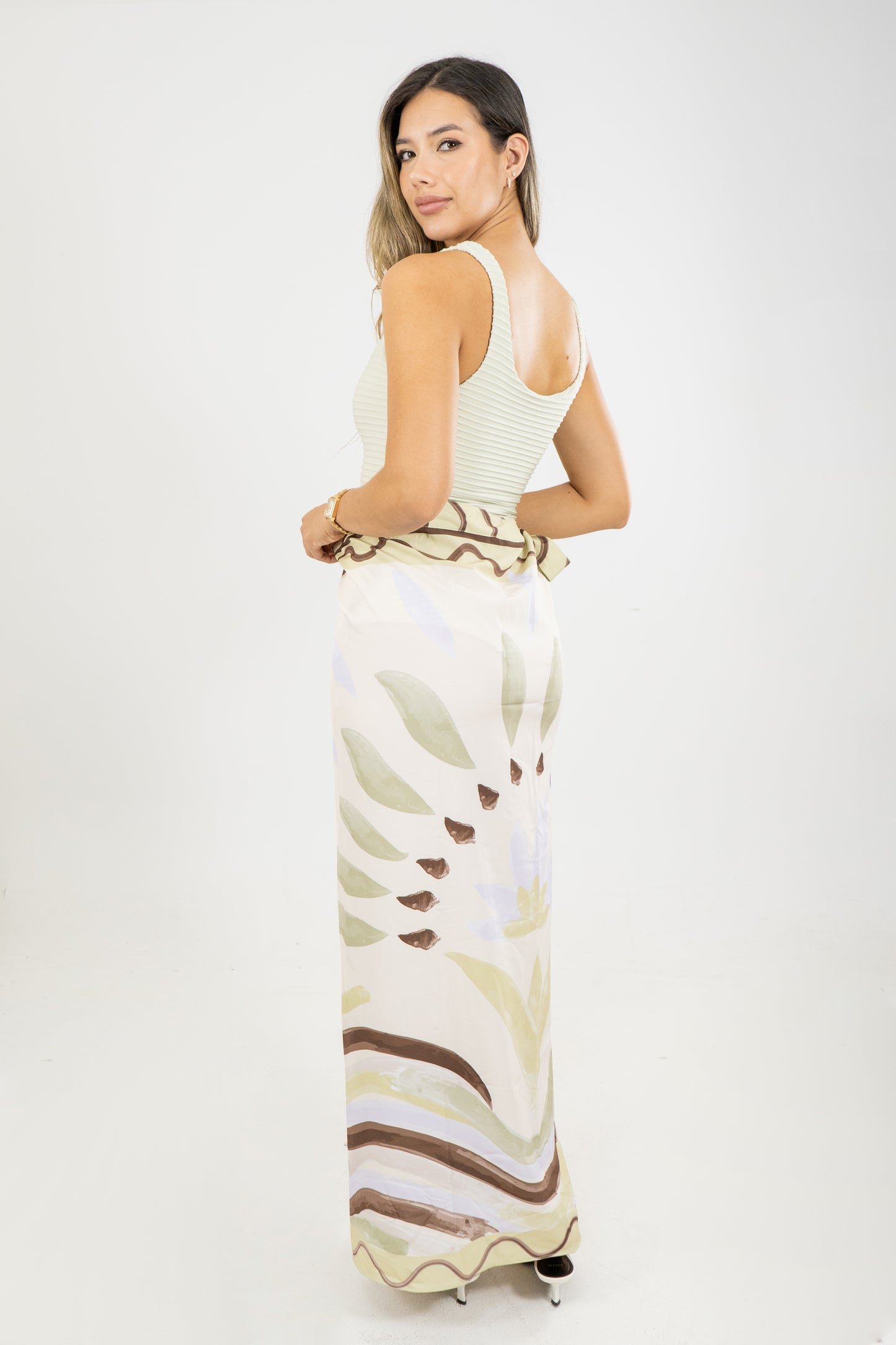 PAREO COLUMBINA SOLNACIENTE - COLOR CREMA