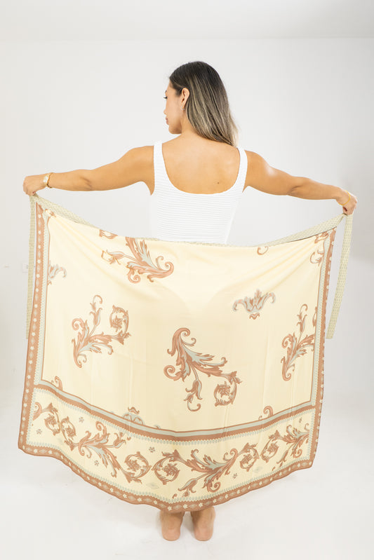 PAREO COLUMBINA ETERNA  - COLOR AMARILLO