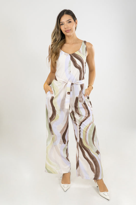 ENTERIZO KATTY SOLNACIENTE - COLOR CREMA