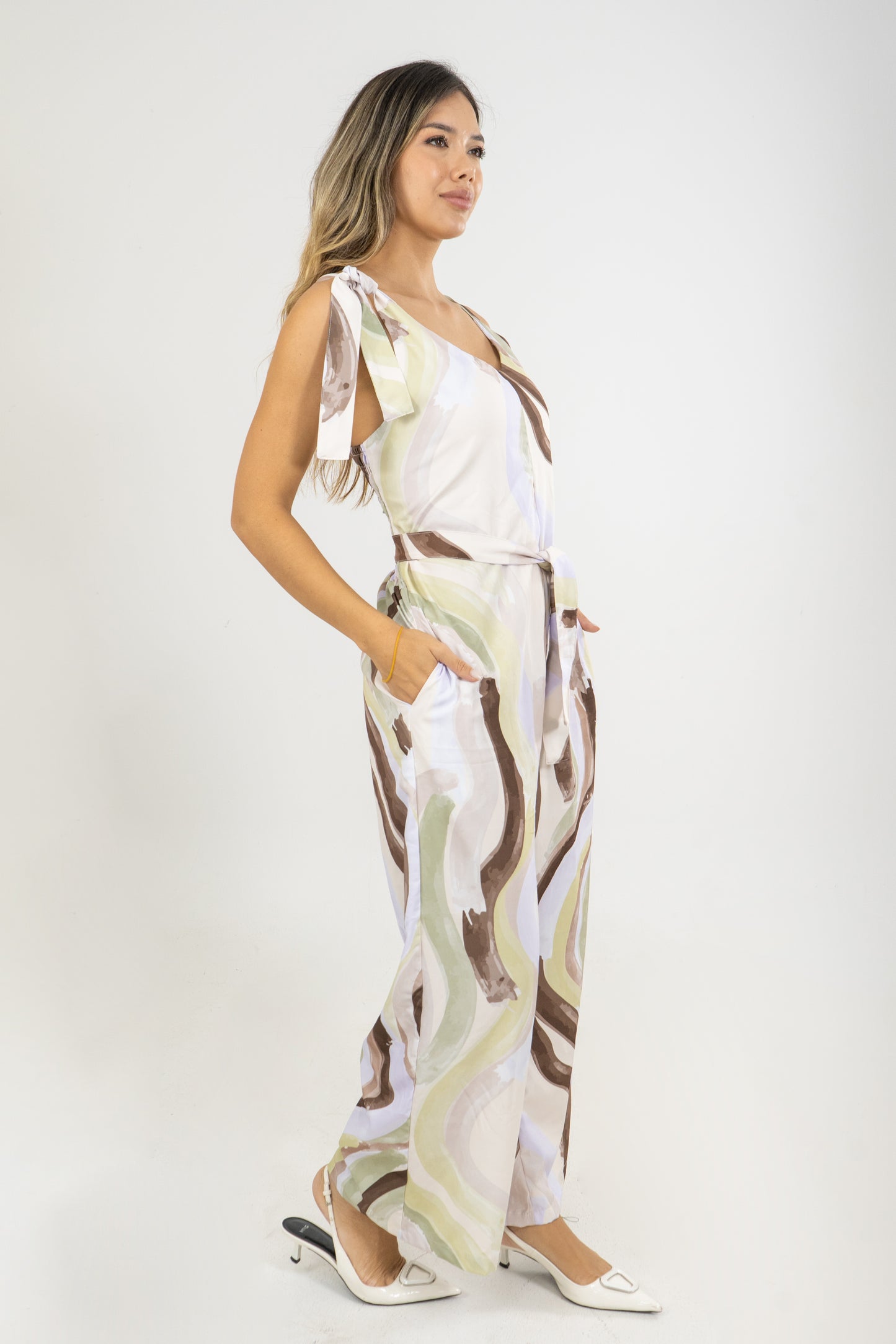 ENTERIZO KATTY SOLNACIENTE - COLOR CREMA