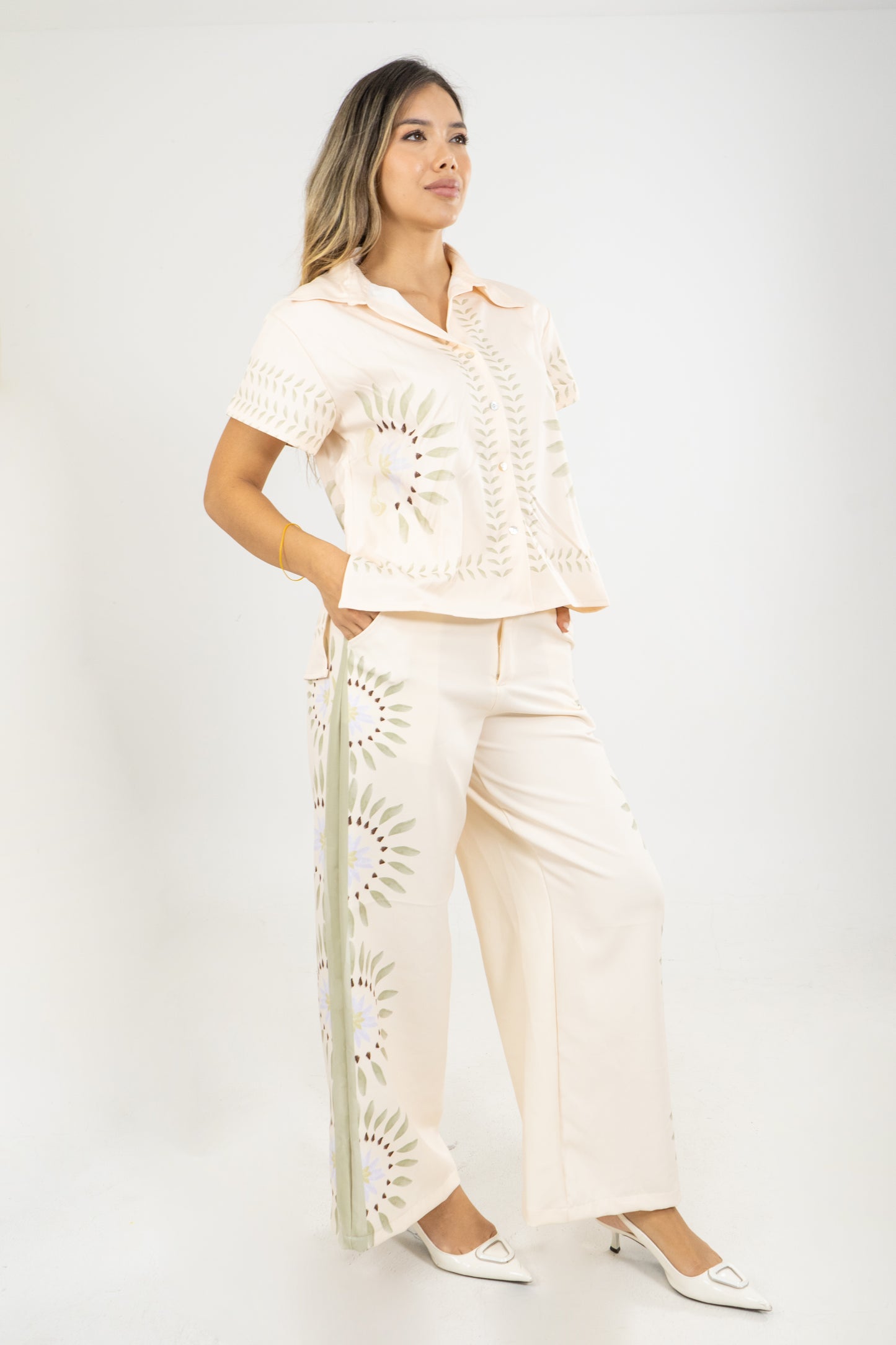 CAMISA MADISON SOLNACIENTE - COLOR CREMA