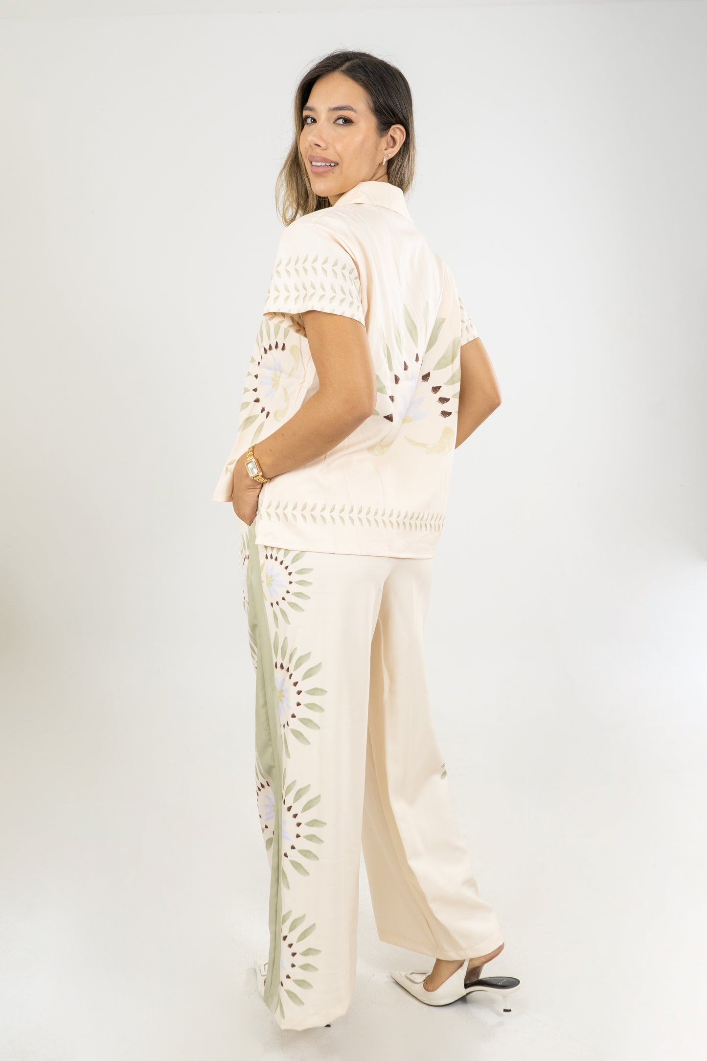 CAMISA MADISON SOLNACIENTE - COLOR CREMA